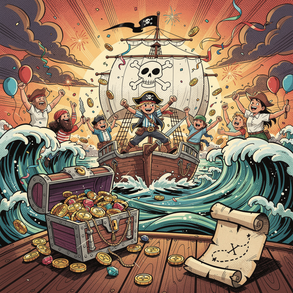 Pirate Adventure Birthday preview
