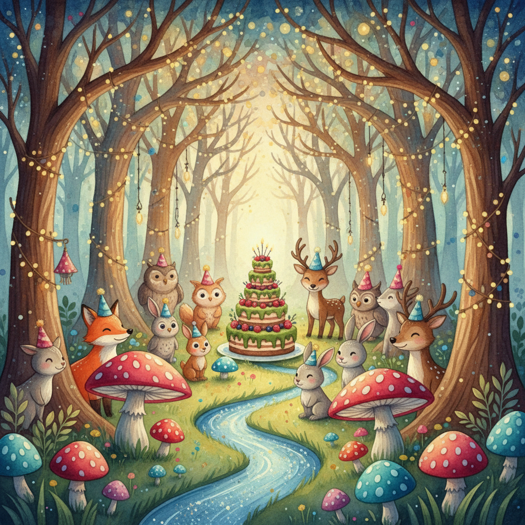 Enchanted Forest Birthday preview