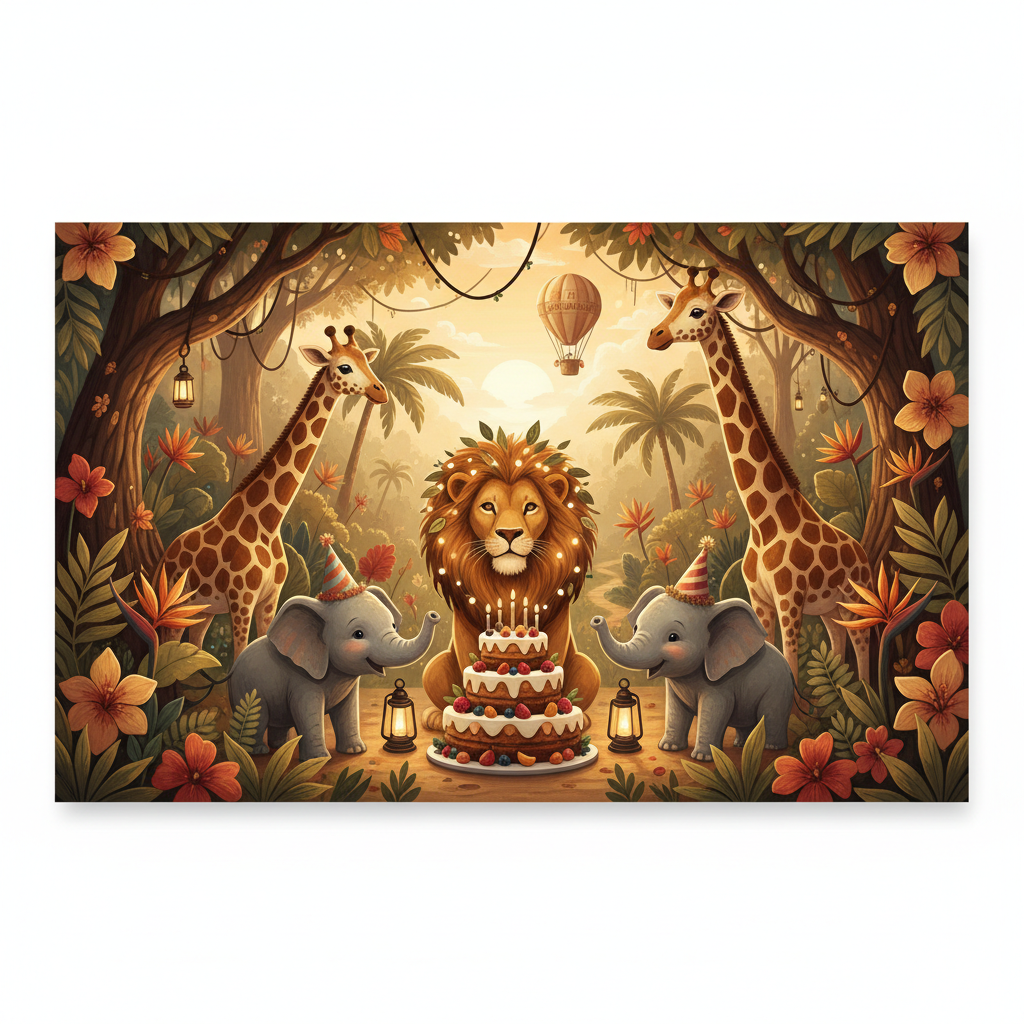Safari Wild Birthday preview