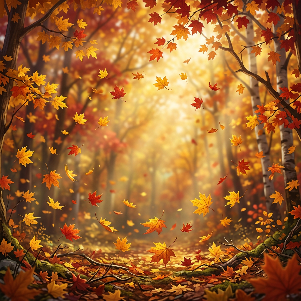 Golden Maple Leaves preview