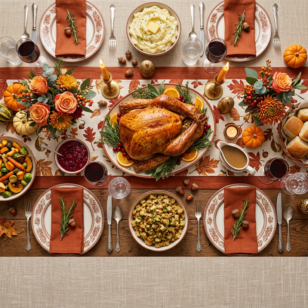 Thanksgiving Feast Table preview