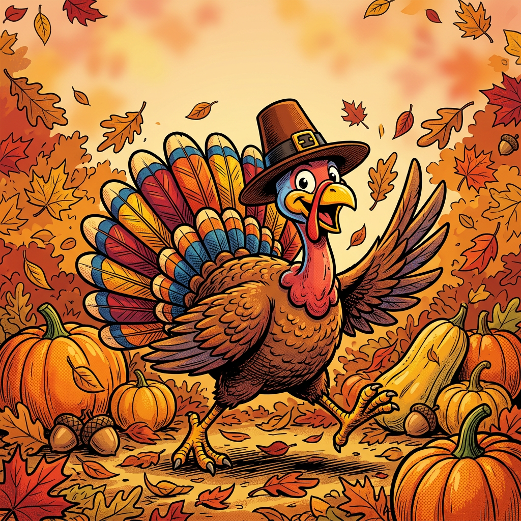 Whimsical Turkey Day preview