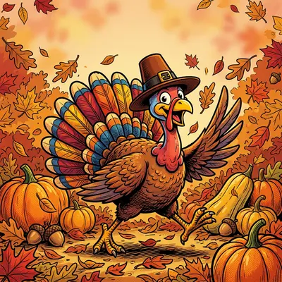 Whimsical Turkey Day preview