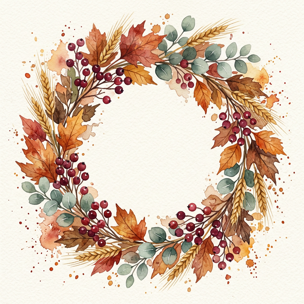 Elegant Fall Wreath preview