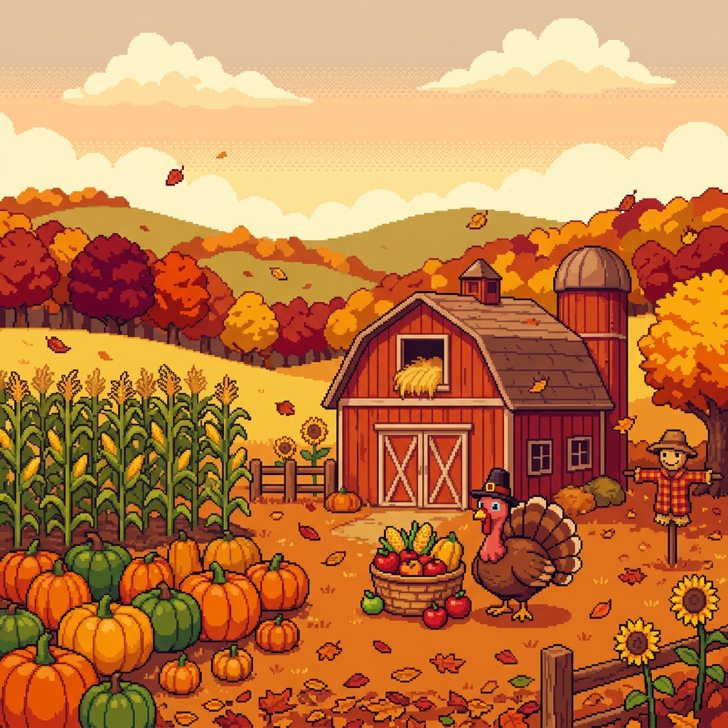 Pixel Pumpkin Harvest preview