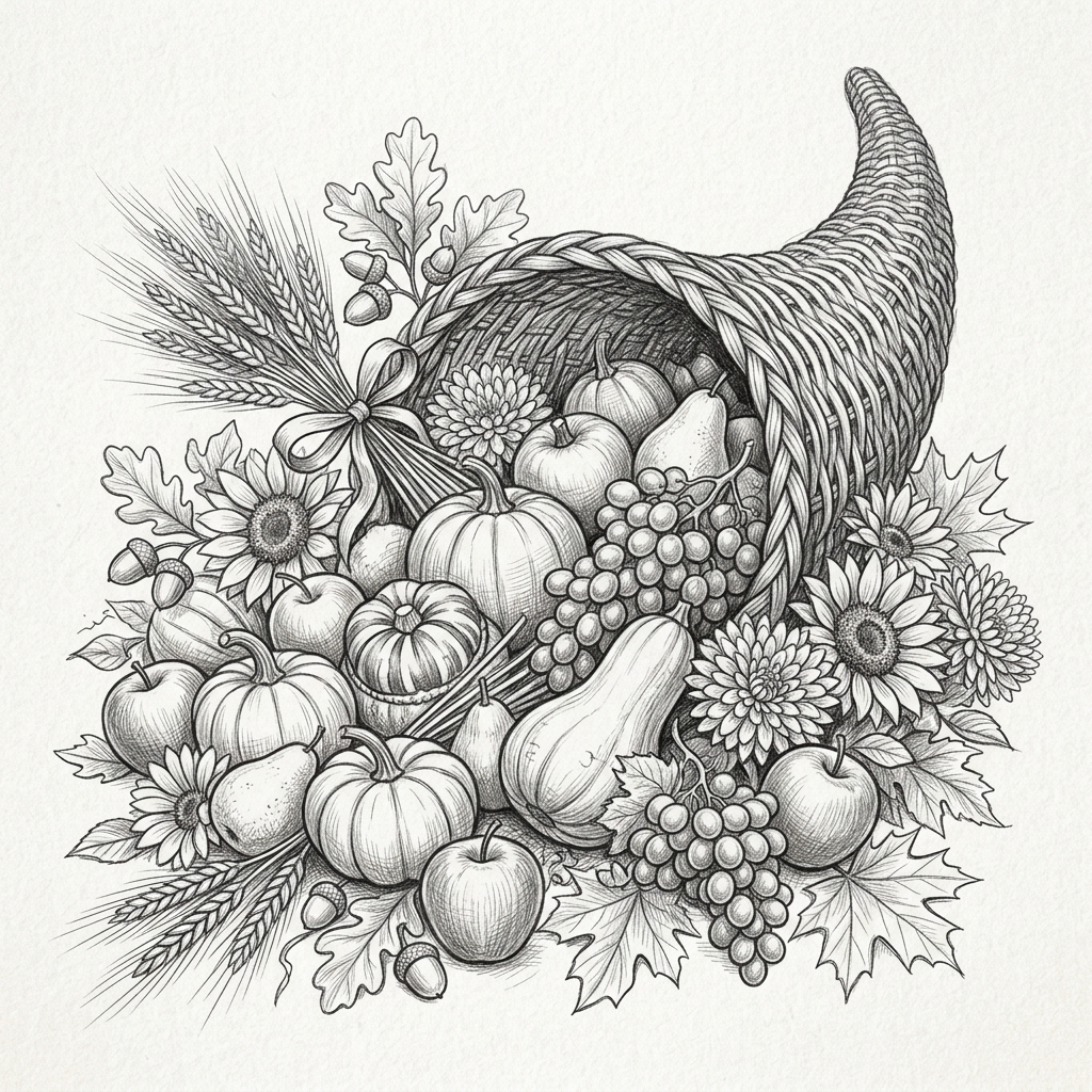 Sketched Cornucopia preview