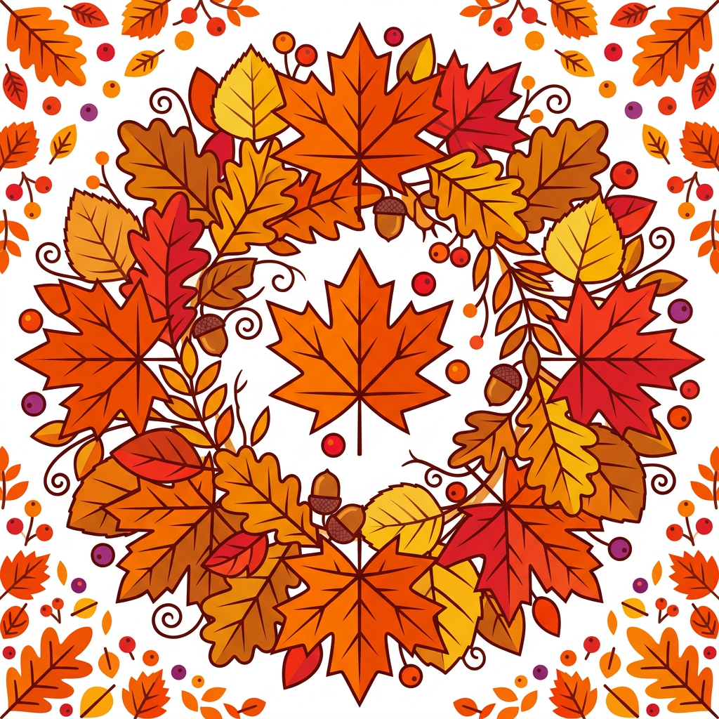 Vector Autumn Leaves preview