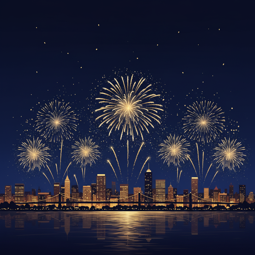 Midnight Fireworks Spectacular preview