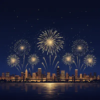 Midnight Fireworks Spectacular preview