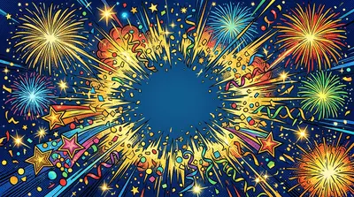 Golden Confetti Burst preview