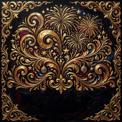 Elegant Black and Gold preview