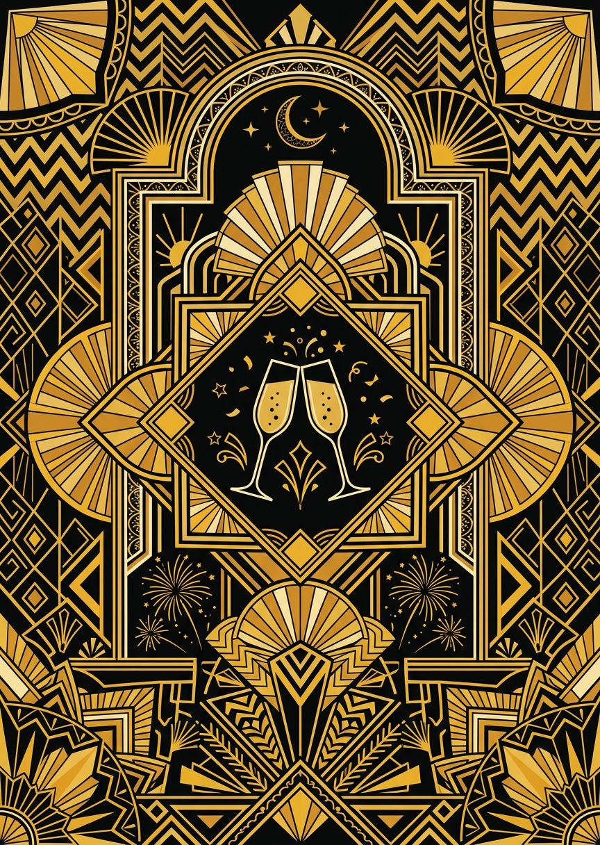 Art Deco New Year preview
