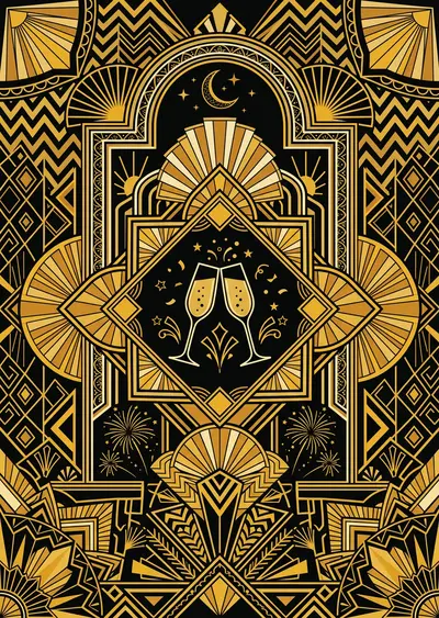 Art Deco New Year preview