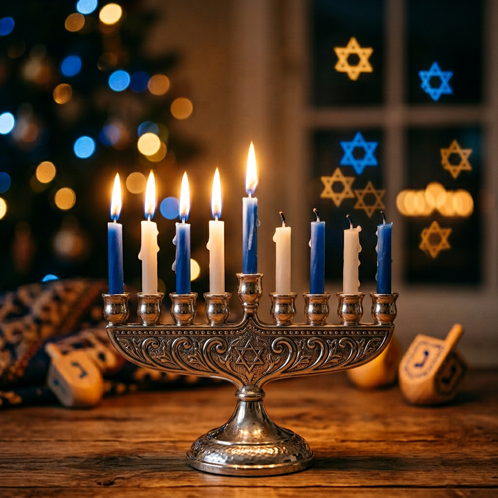Hanukkah Candle Glow preview