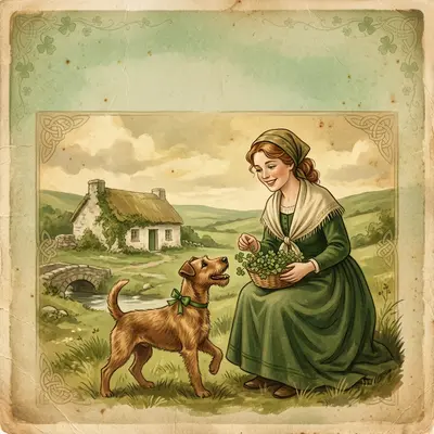 Vintage St. Patrick's Postcard preview