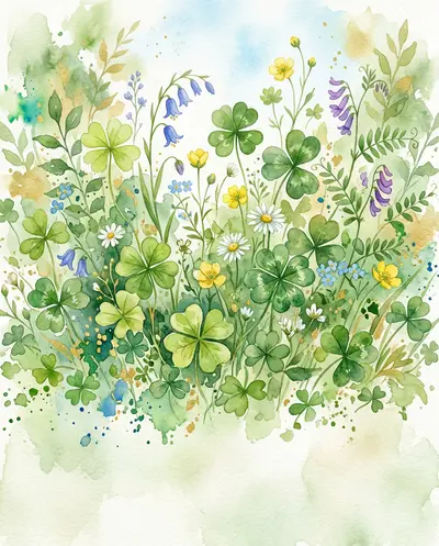 Clover Garden Sketch preview