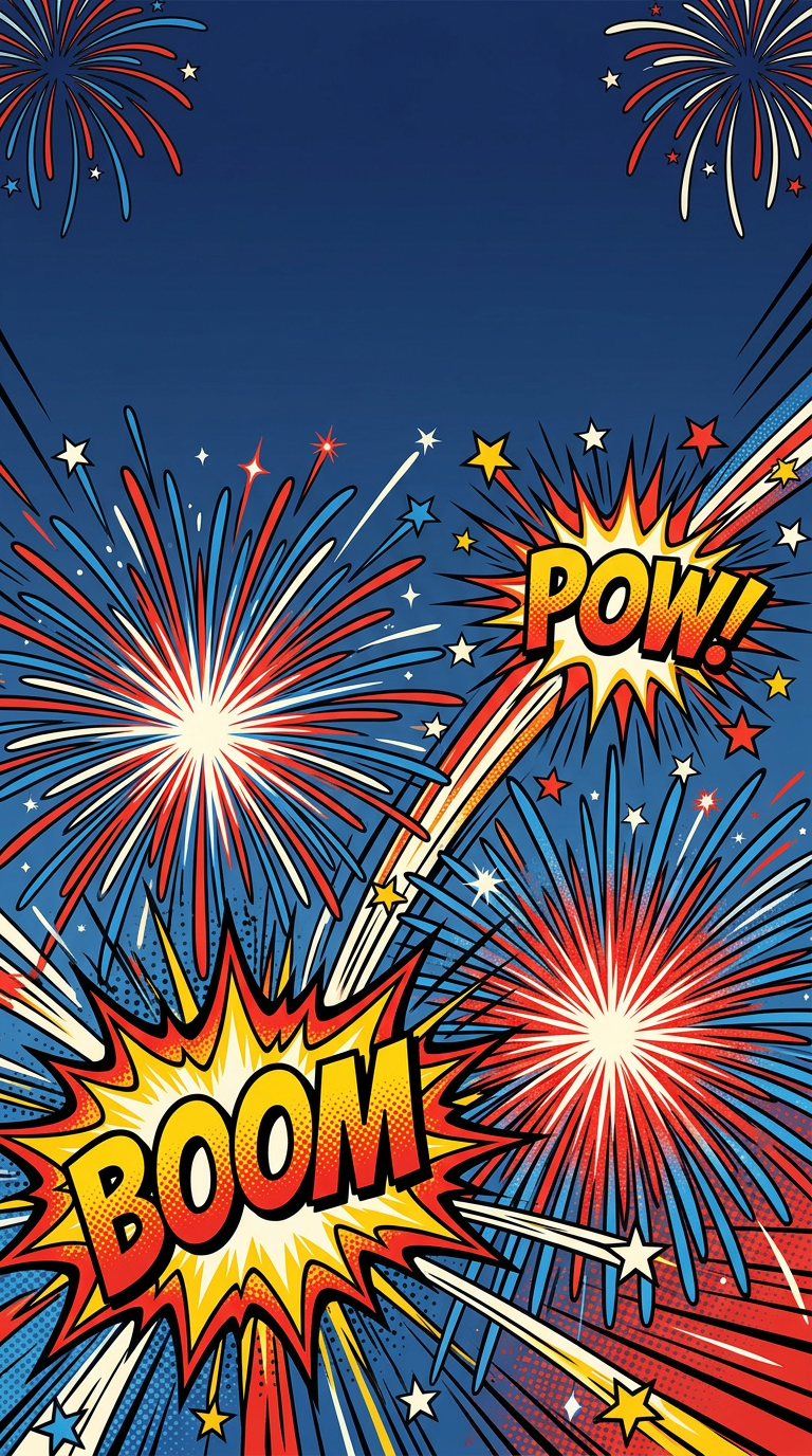 Comic Fireworks Boom preview