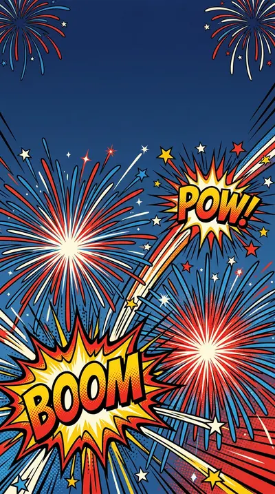 Comic Fireworks Boom preview