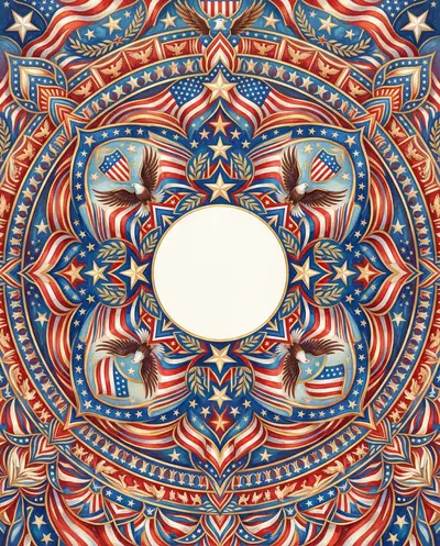 Patriotic Mandala preview