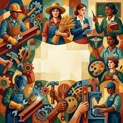 Artistic Worker Mosaic preview