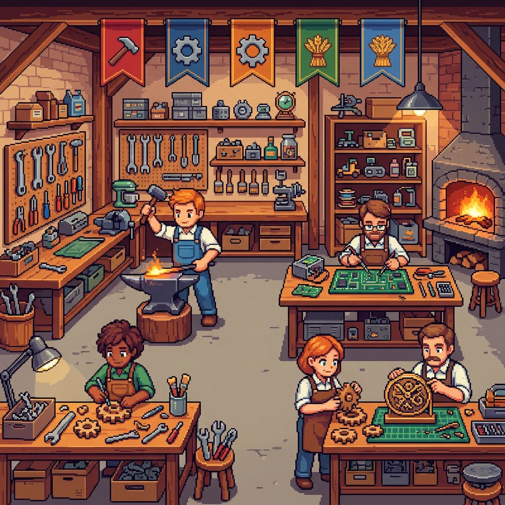 Pixel Craft Workshop preview