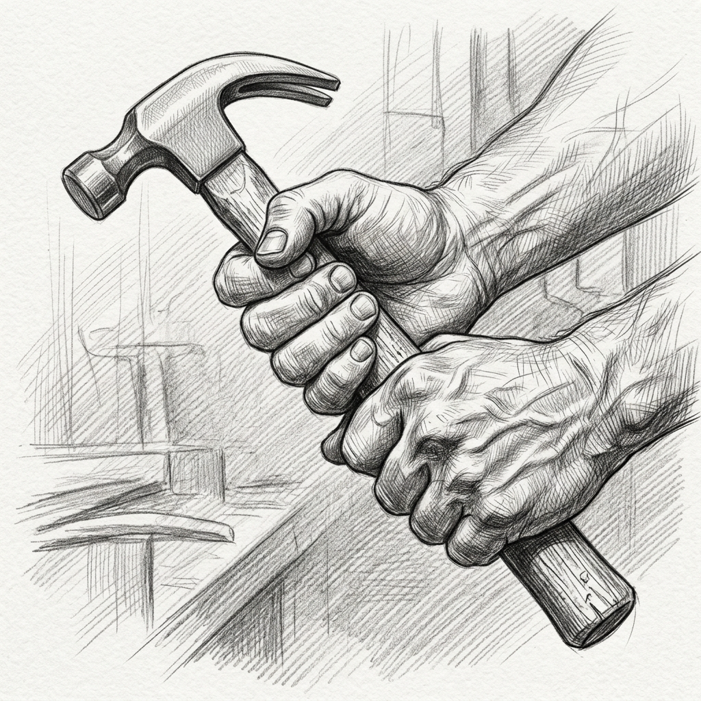 Sketched Hands of Labor preview