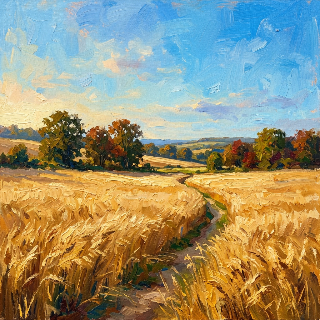 Oil Painted Summer Farewell preview