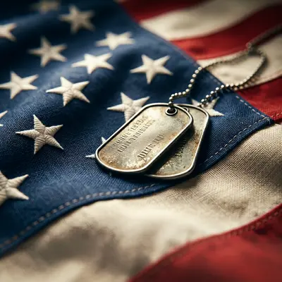 Memorial Day Dog Tags preview