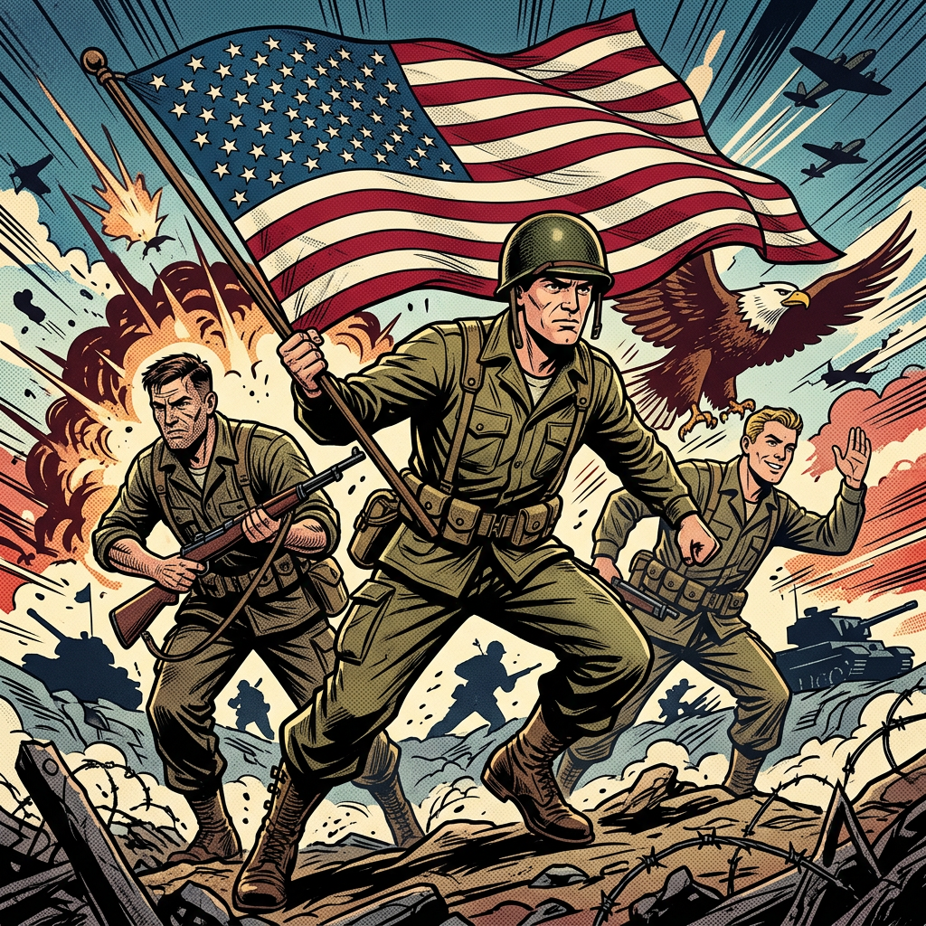 Comic Style Memorial Heroes preview