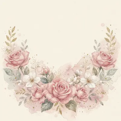 Elegant Birthday Florals preview