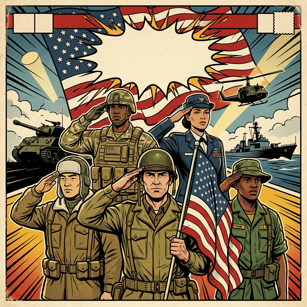 Comic Veterans Tribute preview