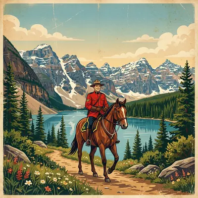 Canada Day Vintage Poster preview