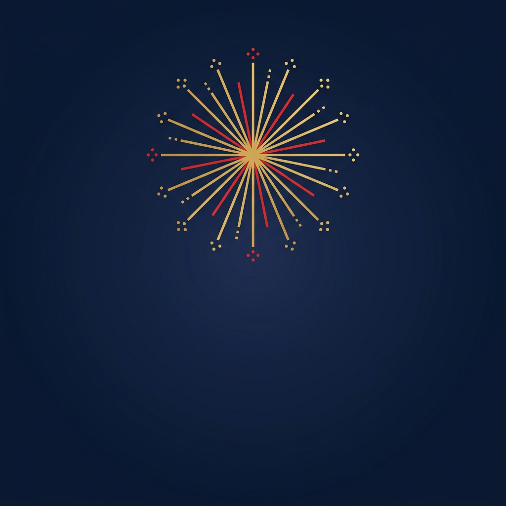 Victoria Day Minimalist Firework preview