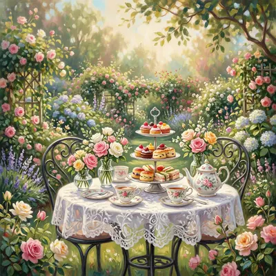 Victoria Day British Tea Garden preview