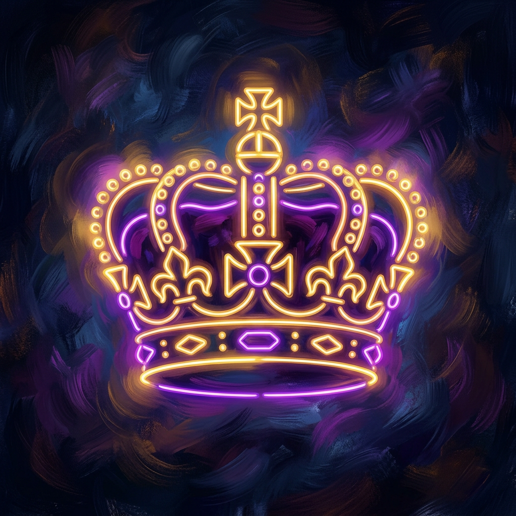 Royal Crown Neon Art preview
