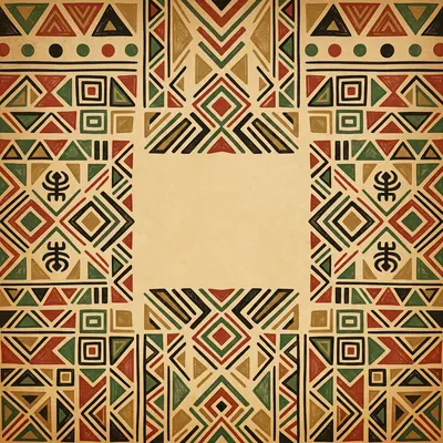 Kwanzaa Modern Geometric preview