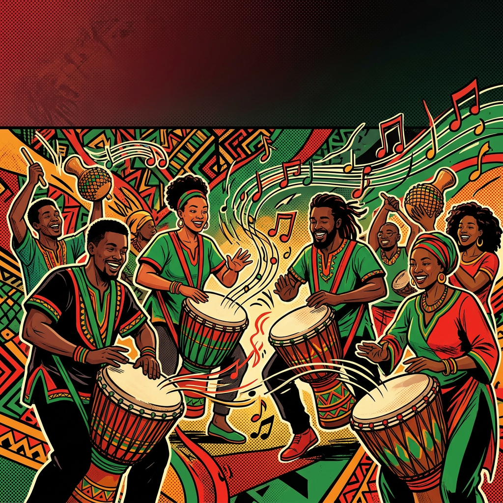 Kwanzaa Drum Circle preview