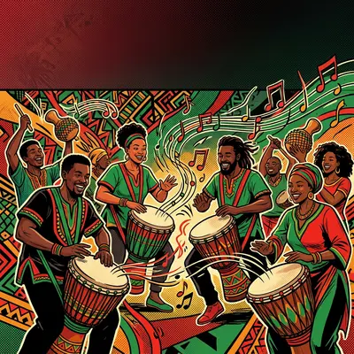 Kwanzaa Drum Circle preview