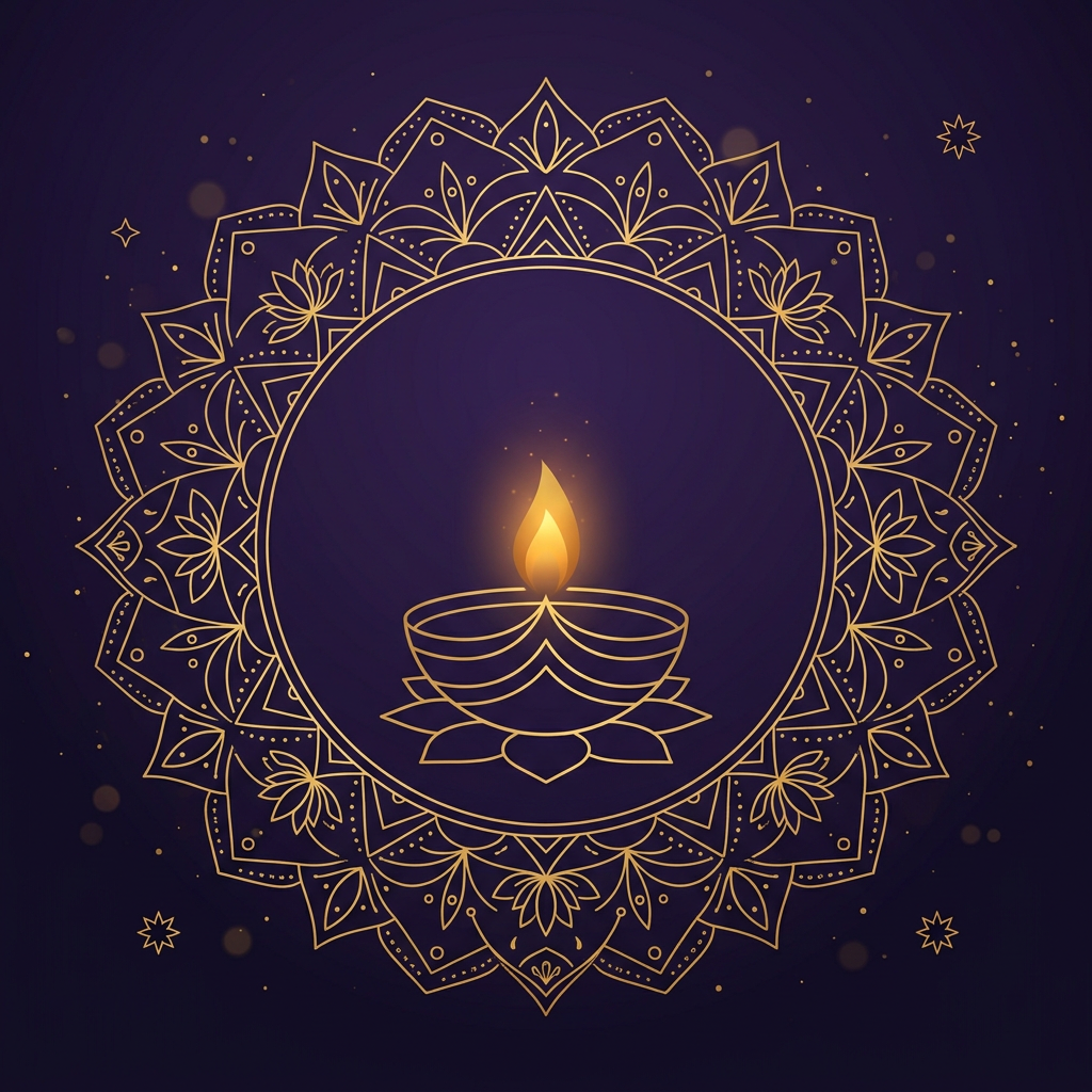 Diwali Minimalist Diya preview