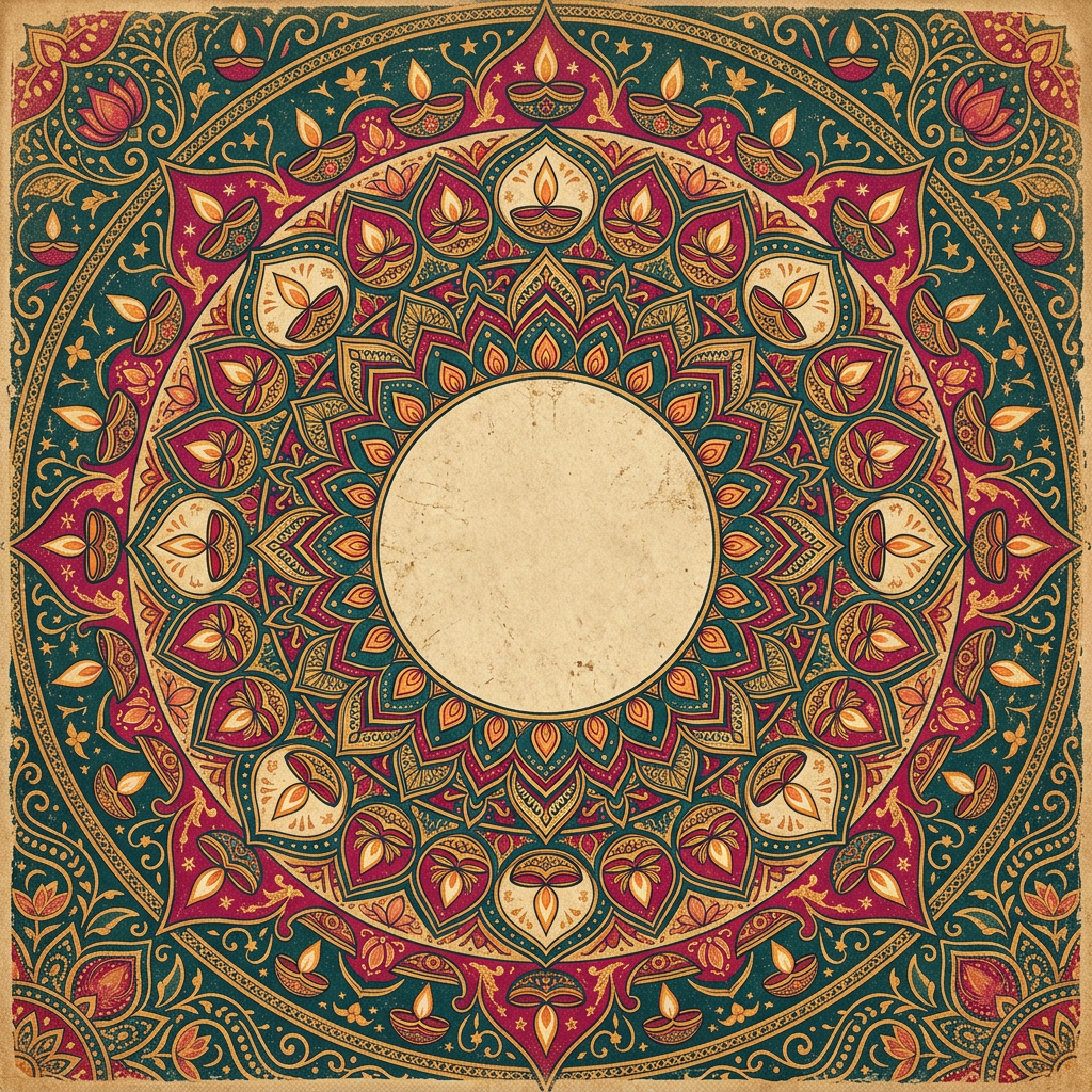 Diwali Modern Mandala preview