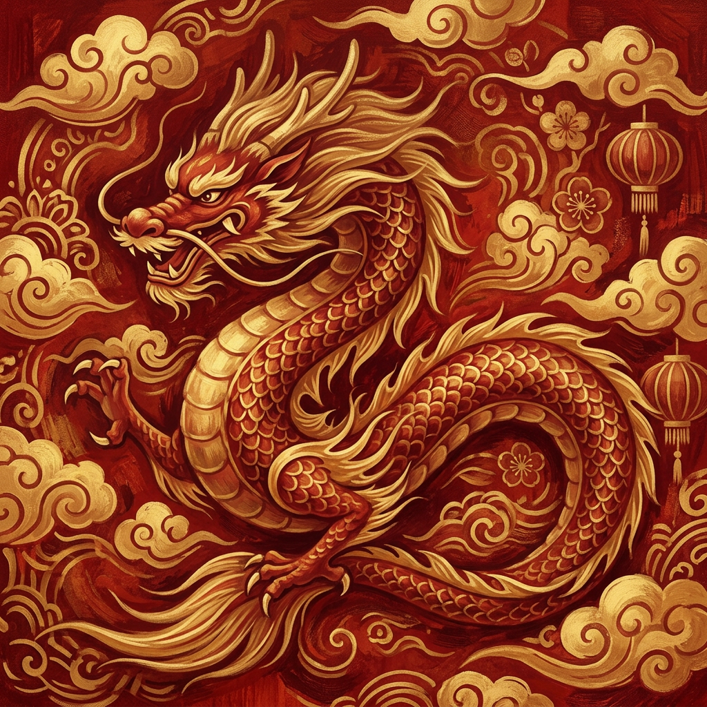 Dragon of Fortune Art preview