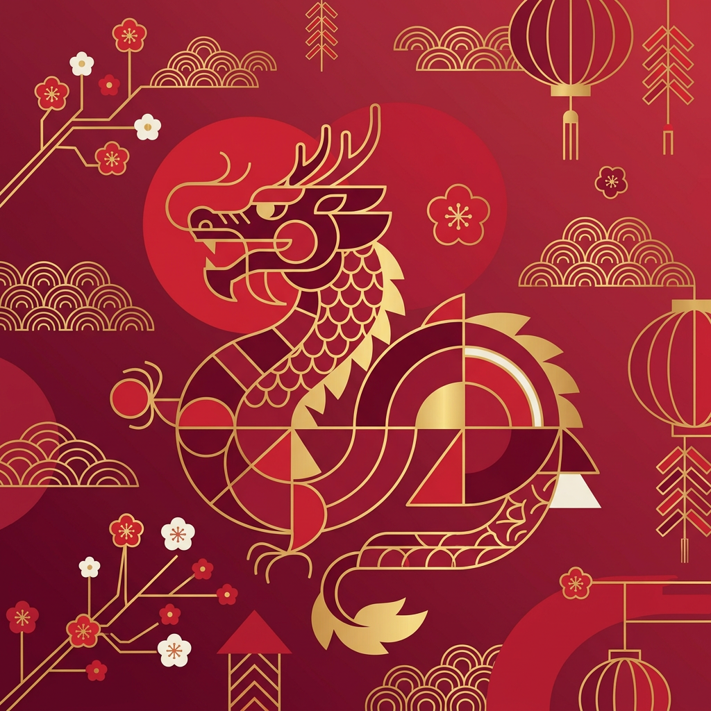 Modern Lunar Celebration Art preview