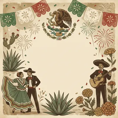 Mexican Flag Colors preview