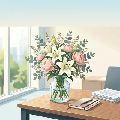 Elegant Office Bouquet preview