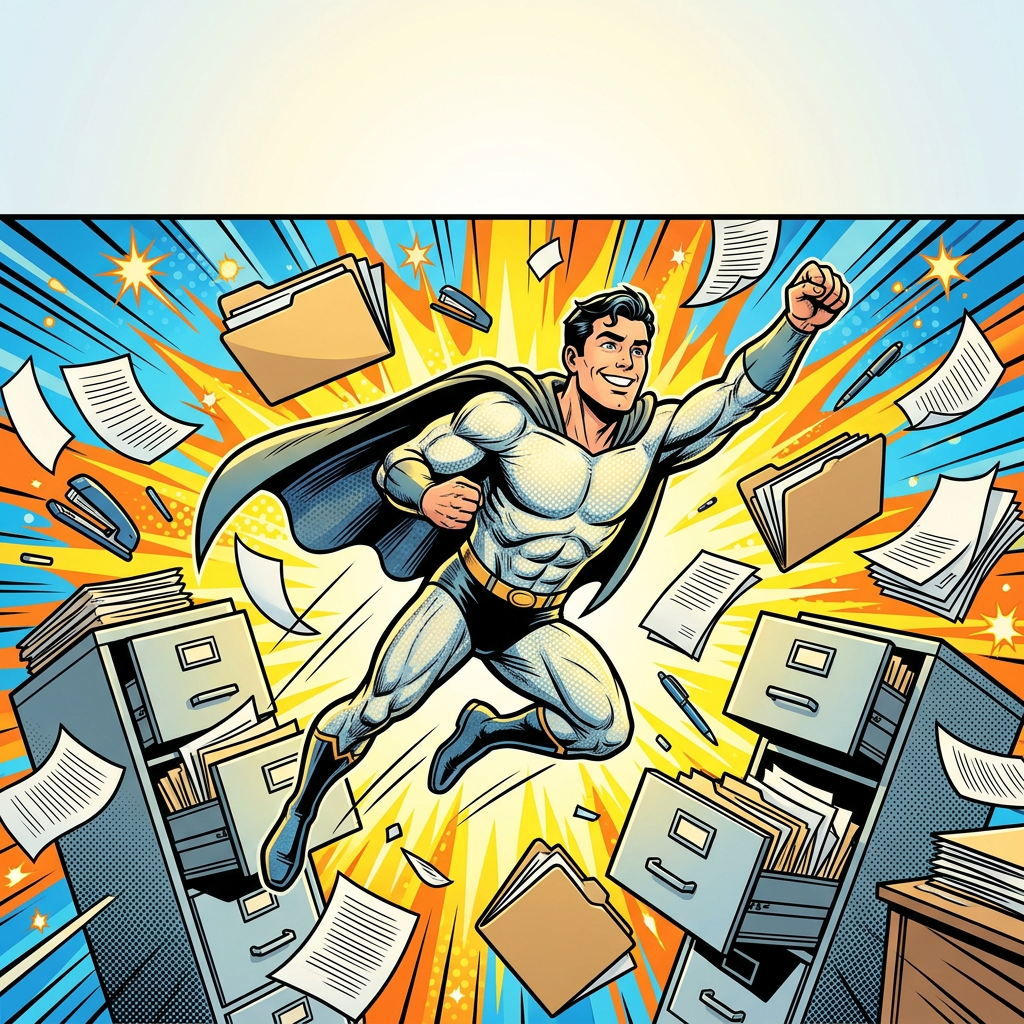 Comic Hero Admin preview