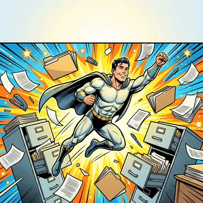 Comic Hero Admin preview