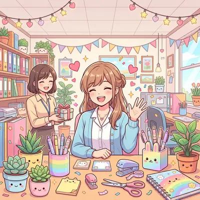 Cute Desk Plant Thanks preview