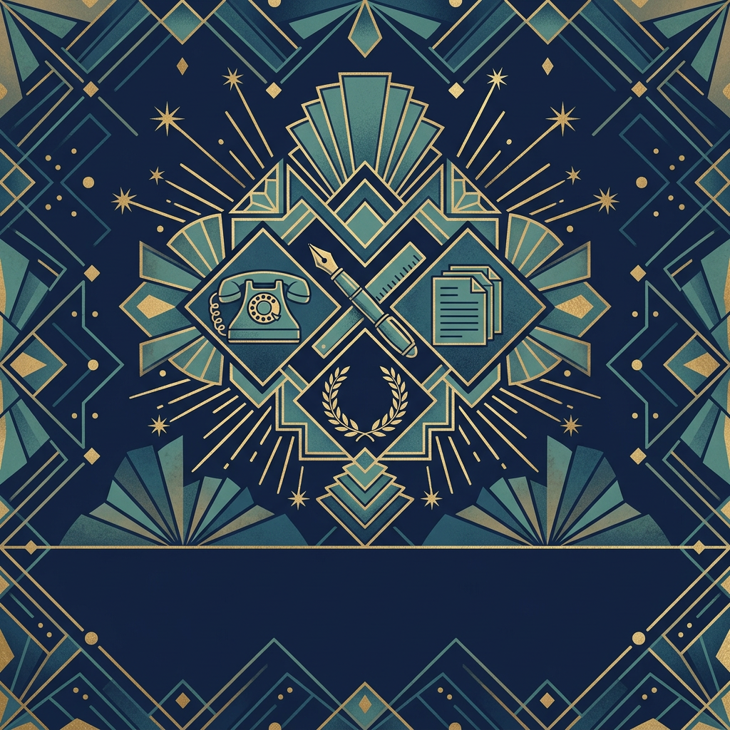 Modern Geometric Thanks preview