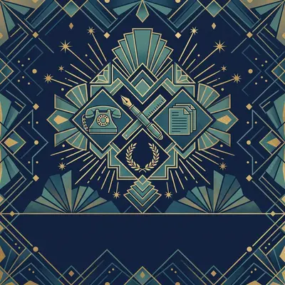 Modern Geometric Thanks preview