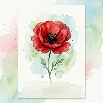 Single Poppy Tribute preview